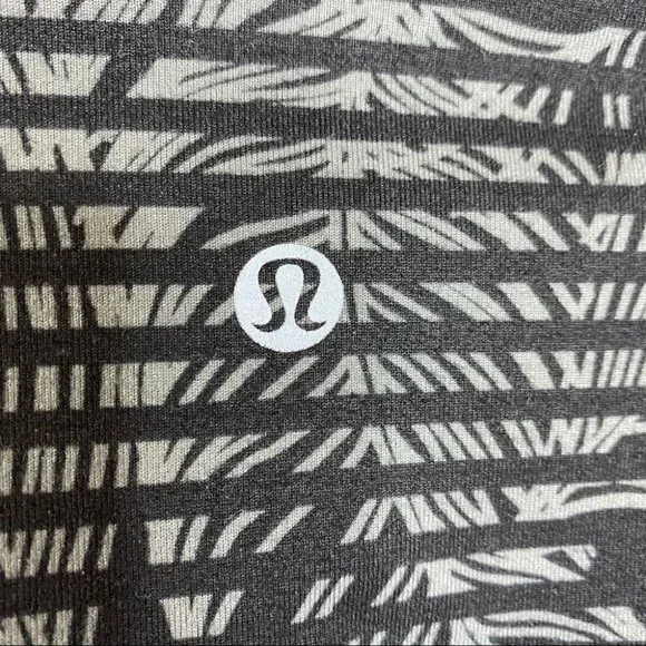 Lululemon Wunder Under Feather Print Crop Leggings - Picture 7 of 9